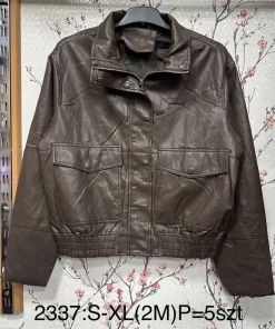 Kurtki skórzane damskie,size s-xl,Paczka 5szt ,1kolor