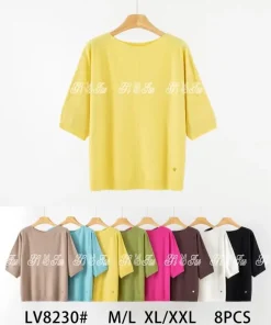 Swetry damskie ,size m/l-xl/2xl,Paczka 8szt ,mix kolor