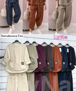 Komplety Damskie WŁOSKA,Size uni,paczka 6szt, mix kolor
