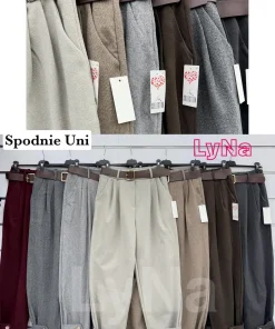 Spodnie Damskie WŁOSKA,Size uni,paczka 6szt, mix kolor
