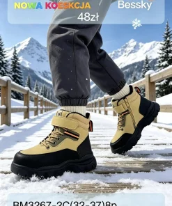 Buty Botki DZIECIĘCE (32-37 8par)