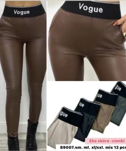 Spodnie skórzane Damskie,size s/m-xl/2xl,paczka 12szt,mix kolor