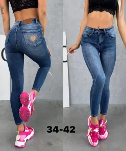Jeansy Damskie,size 34-42,paczka 10szt,1kolor