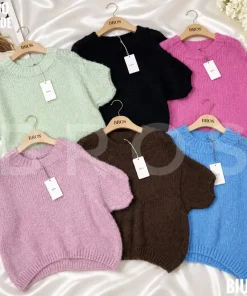Swetry damskie,size uni,paczka 6szt,mix kolor