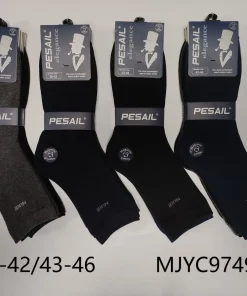 Skarpety MĘSKIE,size 39-46,Paczka 40szt ,mix kolor
