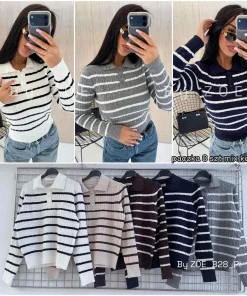 Swetry Koszule Damskie WŁOSKA,Size uni,paczka 8szt, mix kolor