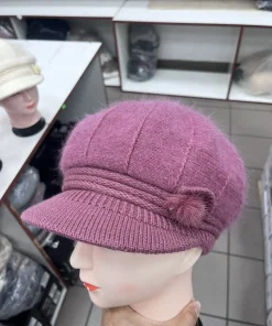 Czapki Damskie,Paczka 12szt,mix kolor