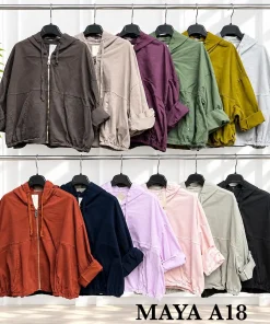 Kurtki damskie,size uni,paczka 6szt,mix kolor