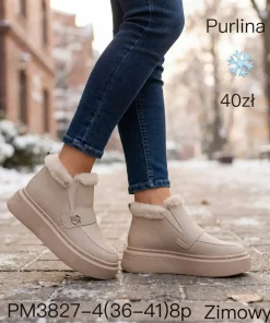 Buty Botki DAMSKIE 36-41 8par)