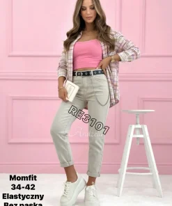 Jeansy Damskie,size 34-42,Paczka 12szt,1kolor