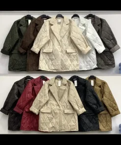 Kurtki Damskie WŁOSKA,Size uni,paczka 6szt, mix kolor