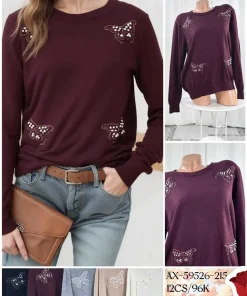 Swetry Damskie,size m-2xl,paczka 12szt,mix kolor