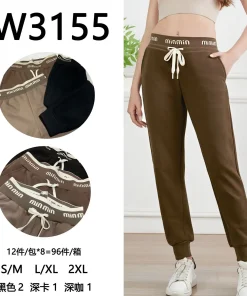 Spodnie Damskie, size s/m-2xl,paczka 12szt,mix kolor