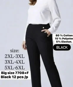 Spodnie Damskie,size 2/3-5/6xl,paczka 12szt,1 kolor