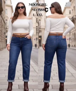 Jeansy Damskie,size l-4xl,Paczka 10szt,1kolor