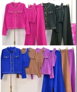 Komplety Damskie, size uni,paczka 12szt,mix kolor