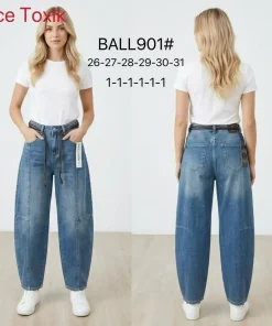 Jeansy Damskie, size 26-31,paczka 12szt,1kolor