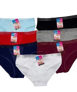 Majtki Damskie,size m-xl,Paczka 24szt ,mix kolor