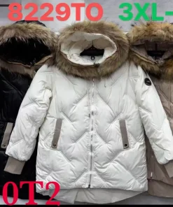 Kurtki Damskie,size 3xl-7xl,Paczka 5szt,1kolor