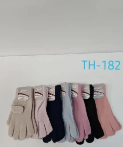 Rękawiczki damskie,paczka 12szt,mix kolor