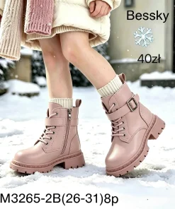 Buty Botki DZIECIĘCE (26-31, 8par)