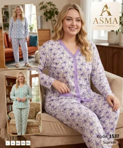 Piżama Damskie,size l-4xl,Paczka 15szt,mix kolor