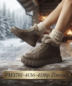 Buty Botki DAMSKIE 36-41 8par)