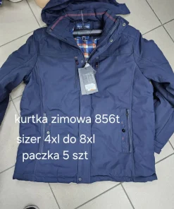 Kurtki MĘSKIE,size 4xl-8xl,Paczka 6szt,1 kolor