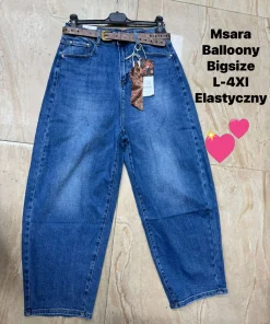 Jeansy Damskie,size l-4xl,paczka 10szt,1kolor