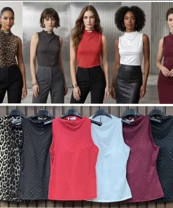 Bluzki Damskie WŁOSKA,Size uni,paczka 6szt, mix kolor