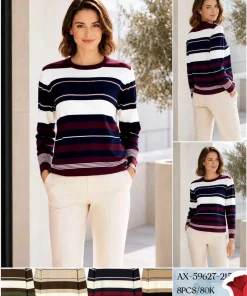 Swetry Damskie,size m-2xl,paczka 12szt,mix kolor