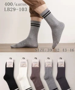 Skarpety MĘSKIE,size 39-46,Paczka 40szt,mix kolor