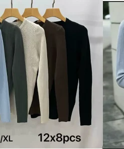 Swetry Damskie ,Size s/m-l/xl,paczka 8szt, mix kolor