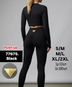 Leginsy Damskie,size s/m-xl/2xl,paczka 12szt,1kolor
