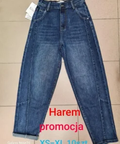 Jeansy Damskie, size xs-xl,paczka 10szt,1kolor