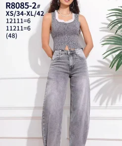 Jeansy Damskie,size xs-xl,paczka 12szt,1kolor