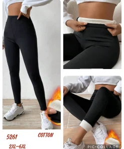 Leginsy Damskie,size 2xl-6xl,Paczka 12szt ,1kolor