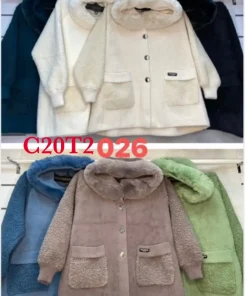 Kurtki Damskie,size uni,paczka 6szt,mix kolor