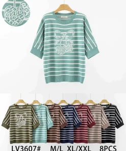 Swetry Damskie,size m/l-xl/2xl,Paczka 8szt,mix kolor