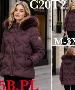 Kurtki Damskie,size m-3xl,Paczka 5szt ,1kolor
