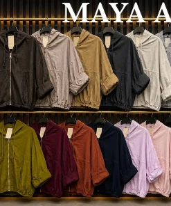 Kurtki damskie,size uni,Paczka 6szt ,mix kolor