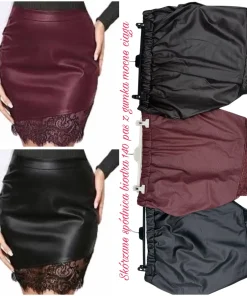 Spódnica krótka Damskie,size uni,paczka 6szt,mix kolor