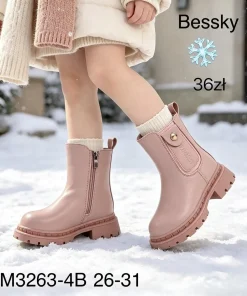 Buty Botki DZIECIĘCE (26-31, 8par)