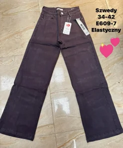 Jeansy Damskie,size 34-42,paczka 10szt,1kolor
