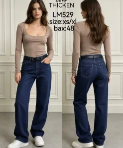 Jeansy Damskie,size xs-xl,Paczka 12szt,1kolor