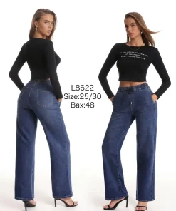 Jeansy damskie ,size 25-30,Paczka 12szt ,1kolor