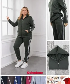 Komplety Damskie,size 3xl-6xl,Paczka 12szt ,mix kolor