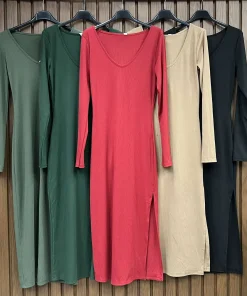 Sukienki Damskie WŁOSKA,Size uni,paczka 6szt, mix kolor