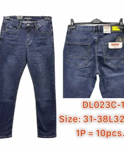 Spodnie JEANSOWE MĘSKA ,size 31-38,Paczka 10szt ,1kolor