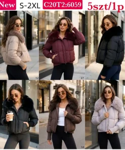 Kurtki Damskie,size s-2xl,paczka 5szt,1kolor
